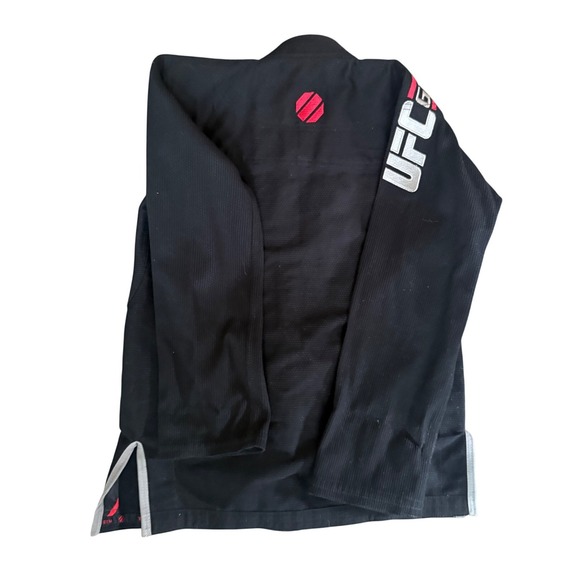 UFC Gym Vandal Kimonos Jiu Jitsu Gi Black M4 Mens BJJ Uniform Official UFC Gym - Picture 5 of 6
